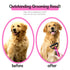 Pet Grooming Brush and Metal Comb Double Sided Long Hair Pet Undercoat Cleaner Brush for Dogs and Cats Removes mats and lint Effectively removes c...