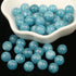 45pcs 8mm Natural Stone Beads Blue Chalcedony Beads Crystal Gemstone for Jewelry Making, DIY Bracelet Necklace...