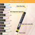 30 Colors Outline Marker Pen, 30 Pcs Double Line Metallic Marker Pens Set Paint Markers Pens Gift Card Writing Drawing Pens for Card Writing,Birth...
