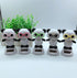 Black and White Solar Dancing Panda Bear Tiger - Shaking Dancing, Car Dashboard Ornament, Dancing Animal Figurine for Car Interior Home Desk Decor...
