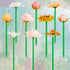Flower Pens, 15 Pieces Valentine Artificial Rose Pens Mixed Floral Pens Gel Ink Pens Ballpoint Pen with for Birthday Party Wedding Mother Girlfrie...