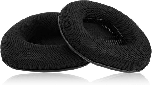 JARMOR Replacement Memory Foam & Mesh Fabric Ear Cushion Pads Cover for Corsair Void & Corsair Void PRO RGB Wired/Wireless Gaming Headset ONLY (Bl...