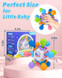 Baby Teething Toys for 0-6 6-12 Months Ages 0-2, Tummy Time Montessori Toys for Babies 0 3 6 9 12 18 Months, Newborn Infant Rattles Chew Sensory T...