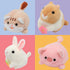 Hopearl Pull String Plush Kitty Toy Wind-up Clockwork Cat Motorized Wagging Tail Rotating Interactive Kitten Toys Pullback Cord Stuffed Animal Gif...