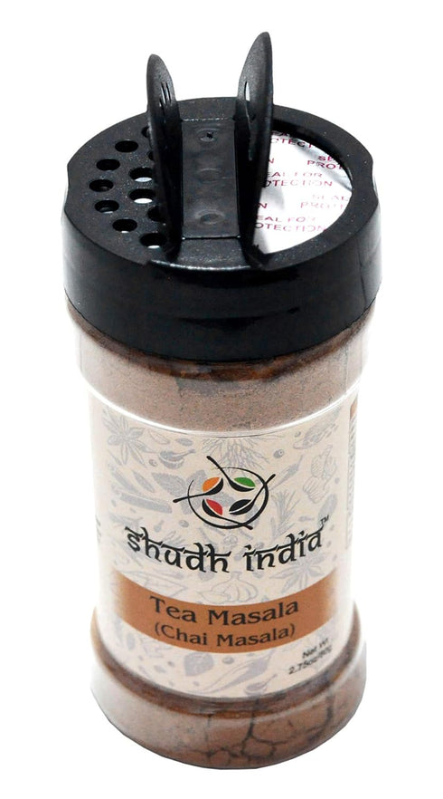 Shudh India | Tea (Chai) Masala Indian Spice Blend | All Natural | Vegan | Gluten Friendly Ingredients | Salt & Sugar Free | NON-GMO | No Colors |...