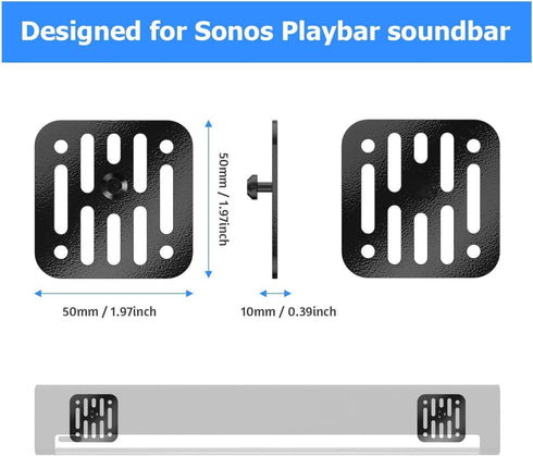 Notiela Wall Mount Bracket for Yamaha YAS-207 YAS-209 YAS-108 YAS-109 Soundbars and Speakers...