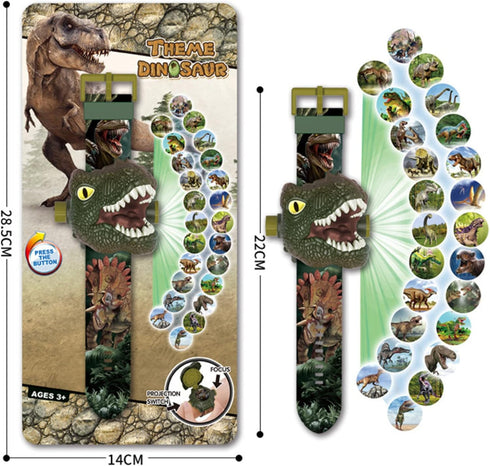 Dinosaur Watch Flashlight Projector Toys Animal Pattern Torch Educational Toys Gift...