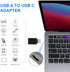 USB A to USB C,Type C Female to USB Male,Type C Male to Type C Female,Type C to USB B iPhone Female to Type c Compatible Samsung Galaxy,Laptop(5pa...