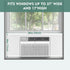 Window Air Conditioner, Side Insulated Foam Panel, Summer/Winter Heat and Draft Insulation 03EVA002WHITE, One Piece Full Surround Insulation Panel...