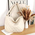 Women's Quilted Shoulder Bag - Lightweight Large Puffer Tote Bag Padded Cross Body Bag Hobo Bags...