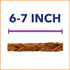 Pet Factory CareChewz Collagen 6-7" Skinny Braided Sticks Dog Chew Treats - Chicken Flavor, 5 Count/1 Pack...