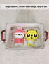 QUEENLALA Rectangular Laundry Hamper/Foldable Nursery Laundry Basket for Organizing/Storage Bin Baskets/Children Toy Office Bedroom/Toy Bin Closet...
