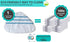 True & Tidy, Extra Thick Mop Pad Pack Refill for STM-500, STM-700, and STM-700A Steam Mops, Fits Other Steam Mops, Machine Washable up to 100x, 12...