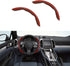 Steering Wheel Cover, Segmented Steering Wheel Protector, Carbon Fiber Anti-Slip and Durable Butterfly Cover, Universal Car Interior Accessories F...