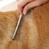 Dog Combs Cat Combs 3 Pack Pet Combs Stainless Steel Metal Comb Wide Tooth Comb&Dense Tooth Comb Flea Comb for Cats Dogs Dog Grooming Comb-Silver...
