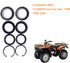 Wheel Bearing Fits for Honda FourTrax 300 4x4 1988-2000,Replaces # 91051-HC5-003 91051-HC5-004 2Pcs,Dust Seal (40X58X7) 2Pcs Oil Seal (38X50X7) 2P...
