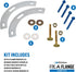 Fernco Fix-A-Flange Compete Universal Toilet Flange Water Closet Repair Kit...