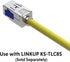 LINKUP - Easy Press Jack Tool for LINKUP Cat8 / Cat6A RJ45 Field Termination | Ethernet LAN Network | for LINKUP Cat8 Keystone Jack Connectors (KS...