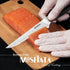 MOSFiATA 6" Boning Knife, Sharp Kitchen Cooking Knife with Finger Guard and Knife Sharpener, German High Carbon Stainless Steel EN1.4116 Chef’s Kn...
