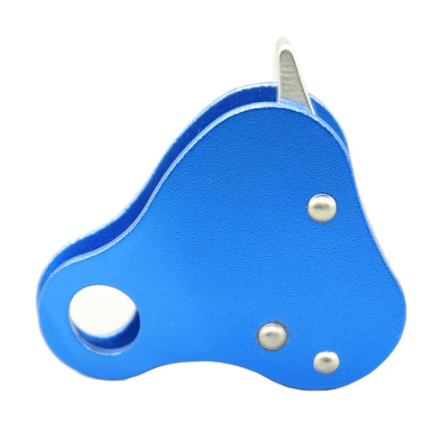 SOB Climbing Fall Protection Belay Device Ascender Protect Aluminum Magnesium Alloy Climbing Ascent Rope Grip Clamp for Mountaineering Rock Climbi...
