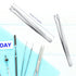 2 Pieces Flat Tip Tweezer Blunt Tip Tweezers Feeding Tongs Stainless Steel Lab Forceps with Straight Flat Tips Scientific Forceps Lab Tweezers for...