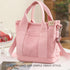Small Canvas Tote Bag with Zipper, Crossbody Bag Shoulder Bag Handbag Messenger Bag for Women, Shopping, School...
