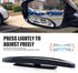 2 PCS Car Rearview Mirror Blind Spot Mirror, 5.23" x 1.18" ABS Shell Adjustable Convex Reversing Auxiliary Mirror, 3M Adhesive Backing for Easy In...