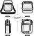 USPECLARE Clear Purse Bag for Stadium Events Clear Messenger Bag for Men and Women...