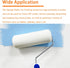 9" Paint Roller Cover, Foam Roller Covers, High Density Foam Paint Rollers, Paint Roller Kit for Painting House, Walls, Ceilings, Doors, Furniture...