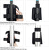 JJC Equipment Mounting Strap for Power Bank on Tripod for Long Time Photography,Remote/Off-Camera Flash Holder Strap for Photographer Videographer...