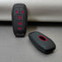 Silicone Rubber Key Fob Cover Compatible with 2013-2018 Ford Edge Explorer F-150 F-250 Super Duty F-350 Super Duty Fusion Mustang Lincoln MKX M3N-...