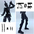 Pre-Assembly 3D Printed 5.54'' Dummy13 Action Figure, Multi-Jointed Tian13, Articulated T13 Desktop Decoration,12 in 1 Accessories, Best Birthday ...
