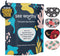 Adhesive Eyepatch for Kids & Adult - As Seen on Shark Tank - Kids Breathable, Comfortable Flower Power Eyepatch for Lazy Eye - Amblyopia & Sensiti...