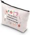 BDPWSS Sewing Gift Sewing Cosmetics Bag Yes I Do Have A Retirement Plan I Plan On Quilting Makeup Bag For Sewing Lovers Gift (Retirement plan)...