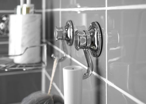 Bath Beyond Suction Cup Hooks (4Pack) - Powerful Vacuum Suction Cup Hooks Heavy Duty Organizer for Kitchen, Bathroom, Restroom, Shower, RV Up to 4...