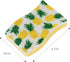 Smart Design Non-Scratch Cellulose Smart Scrub Sponge - Set of 3 - Ultra Absorbent - Ergonomic Shape - Cleaning, Dishes, & Hard Stains - Fruit Pat...