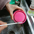 Mini Bottle Brushes for Cleaning with Little Flat Detail Scrubbers, Tiny Split Crevice Crack Cleaner for Small Groove Gap Corner of Cap Lids, Wind...