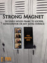 Photo Booth Nook | 2x6 Flexible Magnetic Photo Booth Picture Frames (10 Count) | Crystal Clear Display with Strong Magnet...