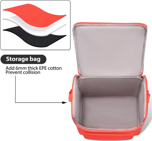 Case for Mini Fridge,Case Compatible with Portable Car Refrigerator/Makeup Fridge,Protective Case Suitable for Mini Portable Compact for Bedroom,O...
