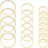 70pcs Earrings Beading Hoop for Jewelry Making, Earrings Findings Hoops Earring Circle Accessories Open Bezel Pendant Frame for DIY Craft,Earring ...