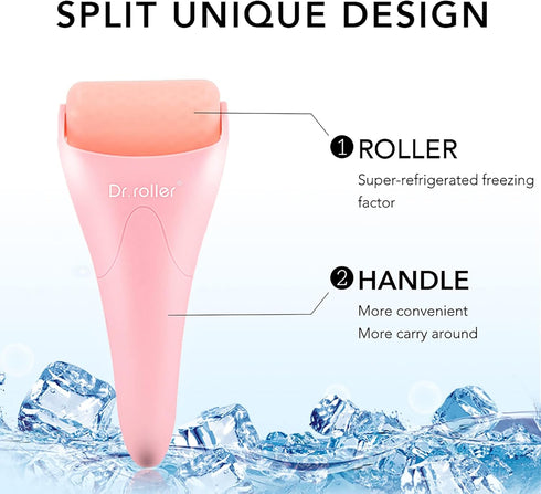 Ice Roller for Face and Eye Freeze Massager, Face Ice Roller, Facial Roller Skin Care Tool for Reduce Pain Relief and Minor Injury, Relieve Puffin...