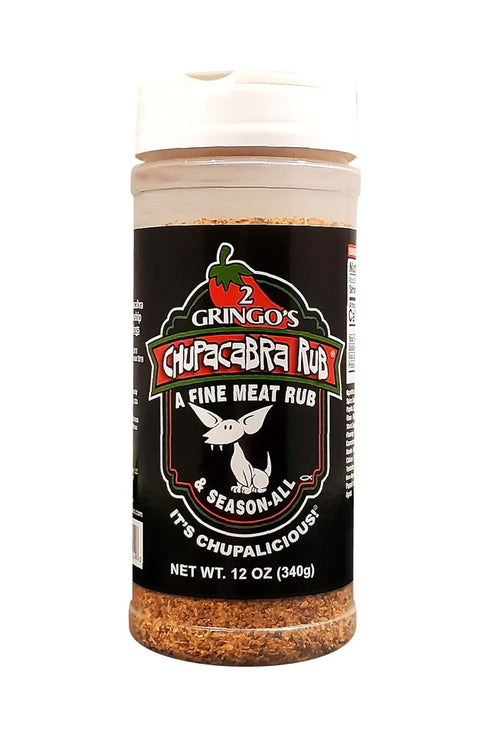 2 Gringos Chupacabra Original Fine Meat Rub, 12 Ounces...
