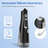 Cordless Water Flosser Teeth Cleaner Dental Oral Irrigator Picks Portable and Rechargeable 310ml Water Tank IPX7 Water Proof for Home and Travel I...