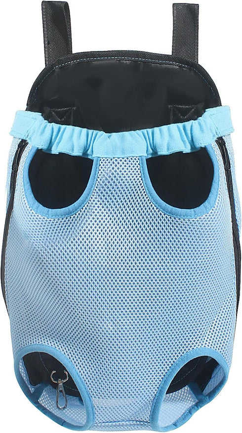 Pet Carrier Backpack Pets Out of Four Legs Shoulder Bag Travel Backpack Biking, Hiking,Out for a Walk Riding a Bike or Electric car/Breathable/Eas...