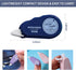 4 PACK Double Sided Tape Roller, Permanent Adhesive Scrapbook Tape Dispenser Runner, Glue Tape for Home Office School Crafts & Arts Projects, 6MMx...