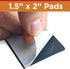 Butyl Tape Pads for Heat Tape Clips - Sealant Pads Made To Last & Easy Installation - Use for Roofing (Small) - 10 Pack...