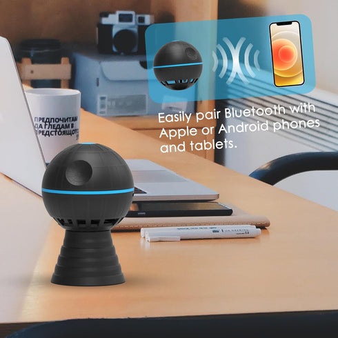 DS2 Wireless Bluetooth Speaker, Portable Bluetooth Speaker,1500mAh Battery 10 Hours Play time,5W Speaker Bluetooth 5.1,Star Wars Fans Gifts,for Ho...