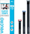 VELCRO Brand VEL-30794-AMS Elastic Cinch Straps with Buckle | 6pc Variety Pack 8"-15"-30"| Stretchable to Snugly Fasten Power Cords, Lumber, Bicyc...