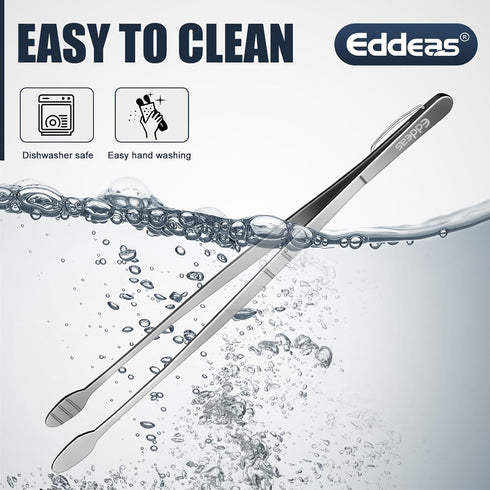 Kitchen Tweezers Tongs, Cooking Tweezers Stainless Steel - 3 Size 12'' 10'' & 8 inch Ideal for Meat, pasta, plating and pinching delicate small pi...