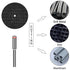 34 PCS Rotary Cutting Wheels Tool Kit,Mini Diamond Cutting Wheel, Circular Saw Blades and Resin Cut-off Wheels for Woodworking Metal Glass Plastic...